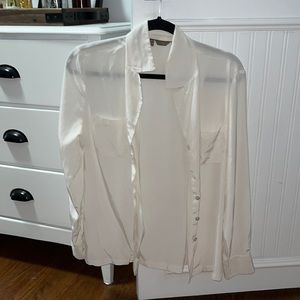 Off White/Cream Zara Button up